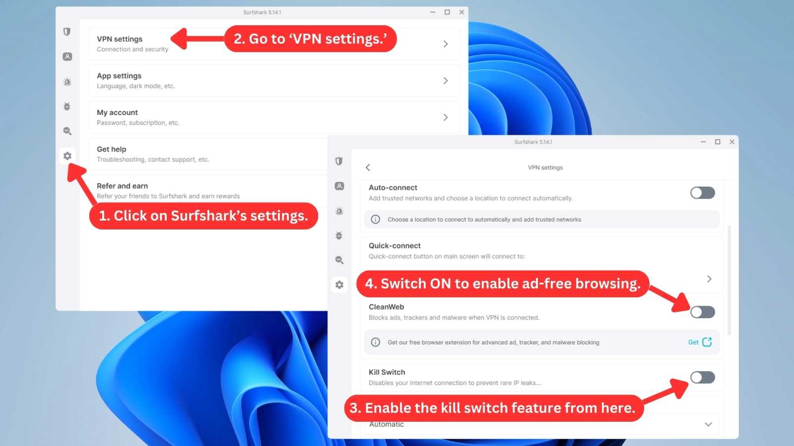 Configuring Surfshark Settings for Maximum Performance