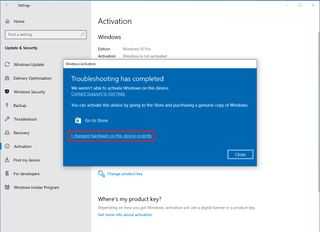 Contacting Microsoft Support for Activation Assistance