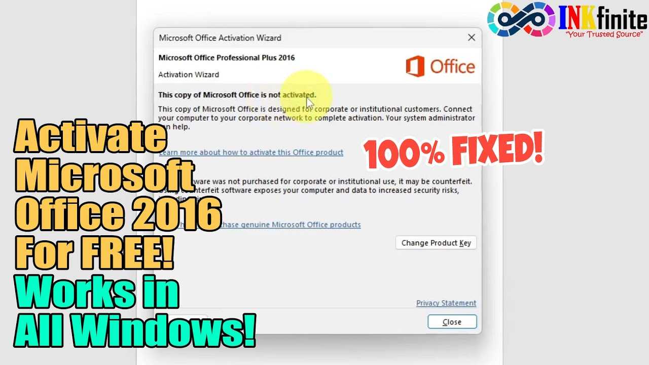 Troubleshooting Activation Issues in Office 2016